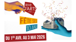 Vernissage exposition Rive d'Arts 10 ans Rétrospective créative Les Ponts-de-Cé