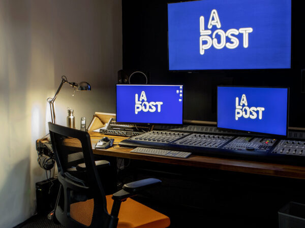 La Post post production audiovisuelle atelier deux montage son et étalonnage Rive d'arts Les Ponts-de-Cé